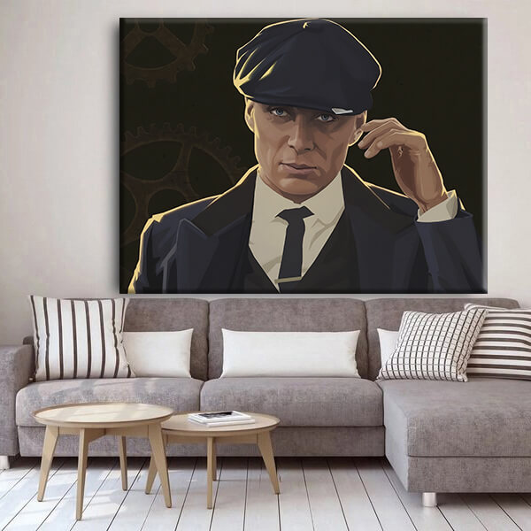 

Картина на холсте Фильмы/сериалы Tommy Shelby 90х120 см.