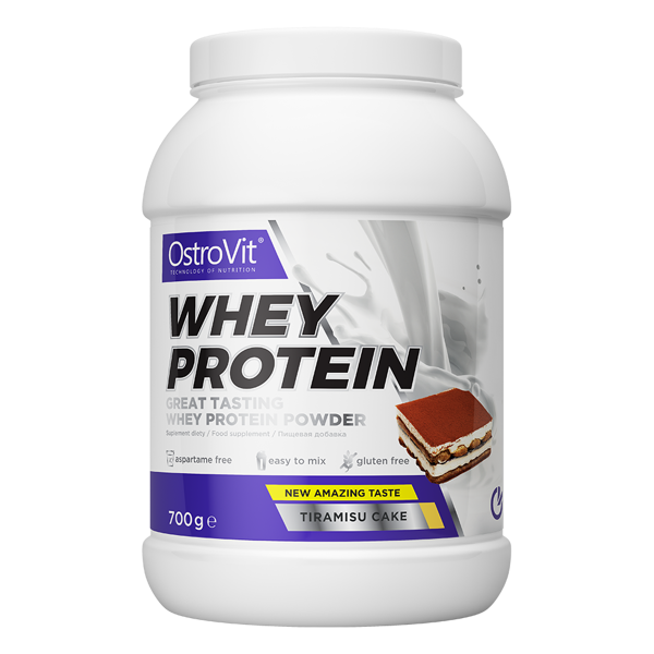 

Сывороточный протеин концентрат OstroVit Whey Protein 700 г tiramisu