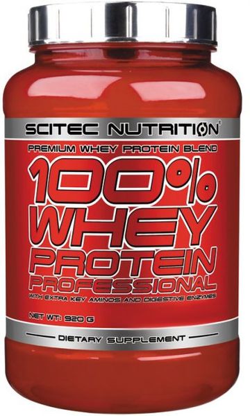 

Сывороточный протеин концентрат Scitec Nutrition 100% Whey Protein Professional 920 грамм Арахисовая паста