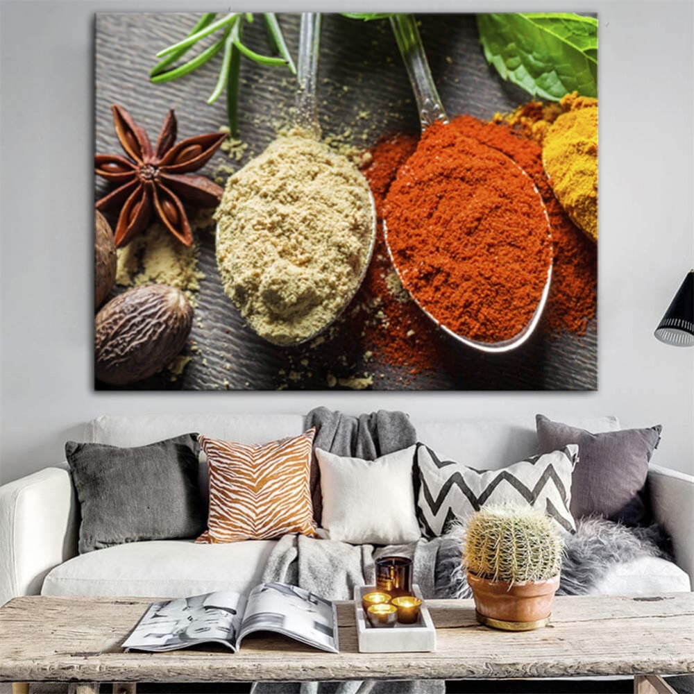 

Картина на холсте Для кухни Star Anise 50х65 см.