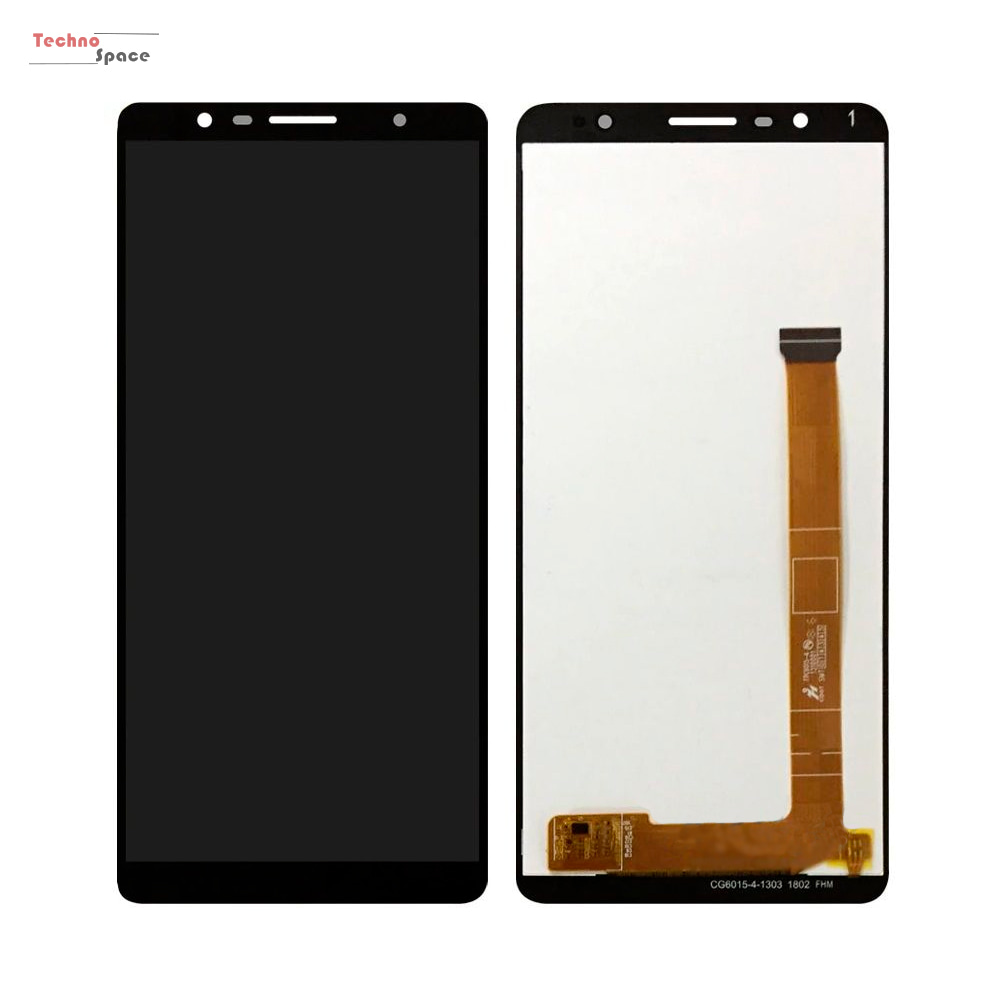 

Дисплей (экран) для Alcatel 5026D 3С, с тачскрином, черный High Copy