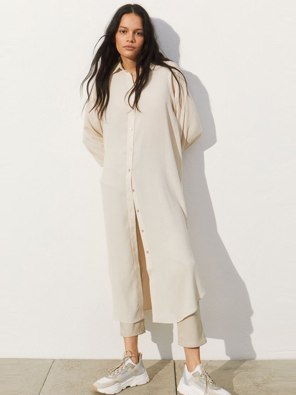 

Платье H&M 949792b47  Бежевое, Платье H&M 949792b47 S Бежевое