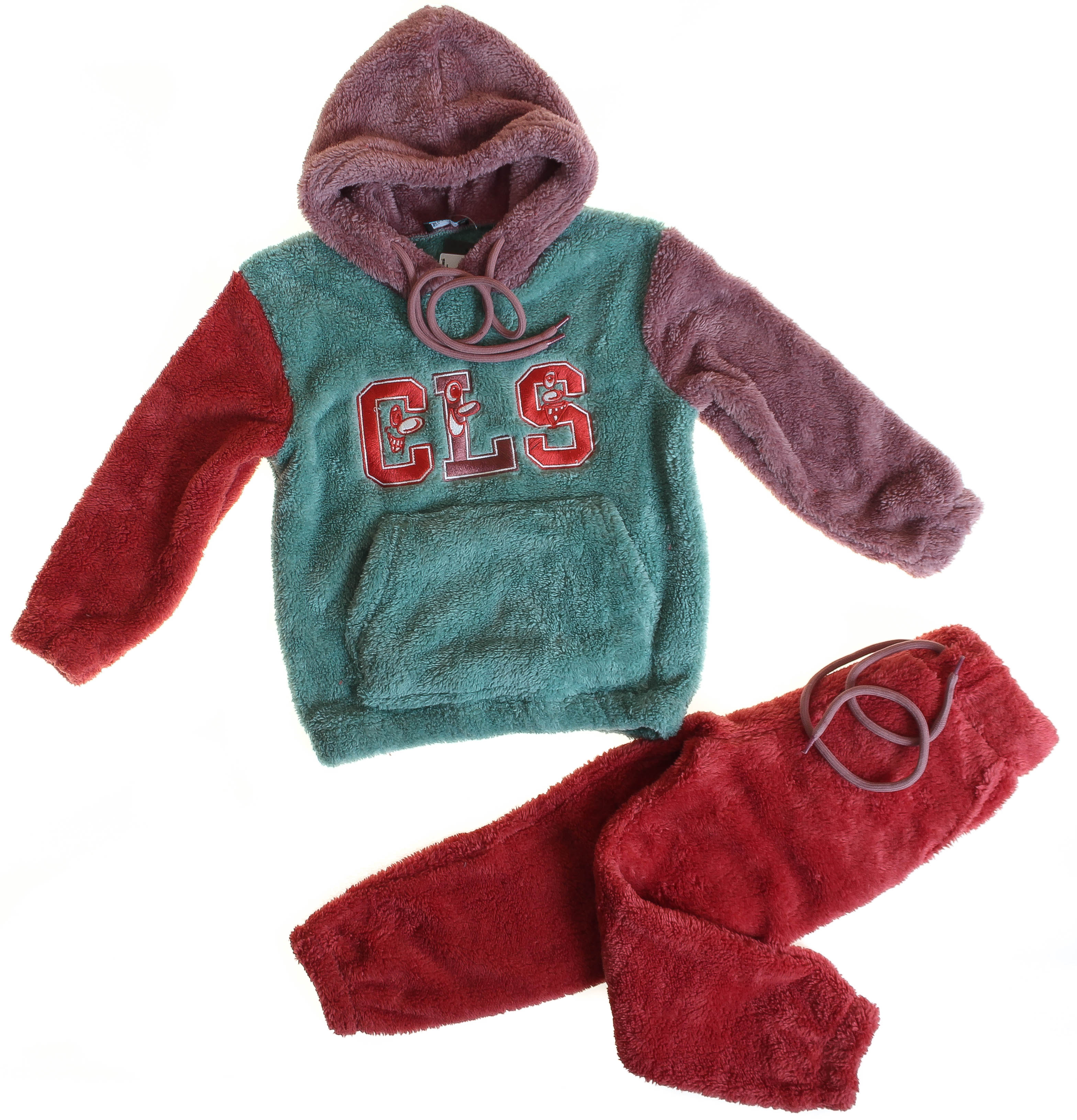 

Худи с карманом + Брюки с карманами Cloise Изумрудный 140 см CL0215001 (539695)