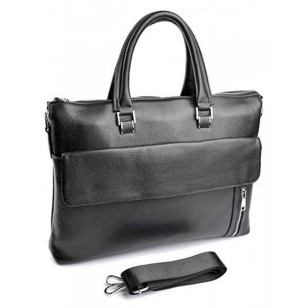 

Портфель мужской кожаный BagMan 17614 Black