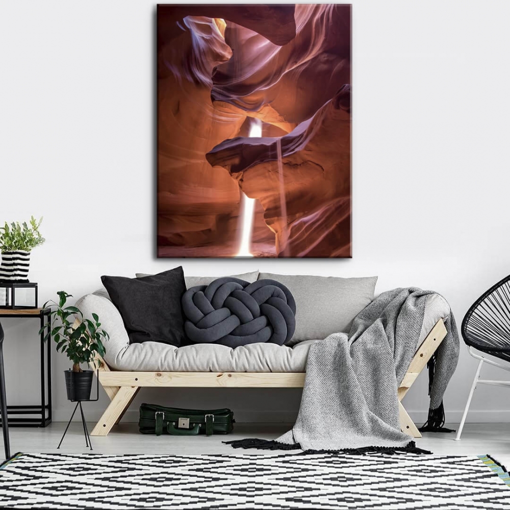 

Картина на холсте Для дома Canyon light 50х65 см.