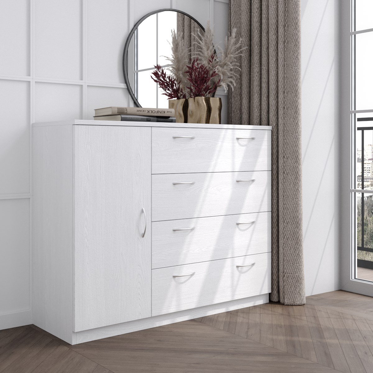 

Комод CИЧ 04 105x38x85 Нимфея Альба