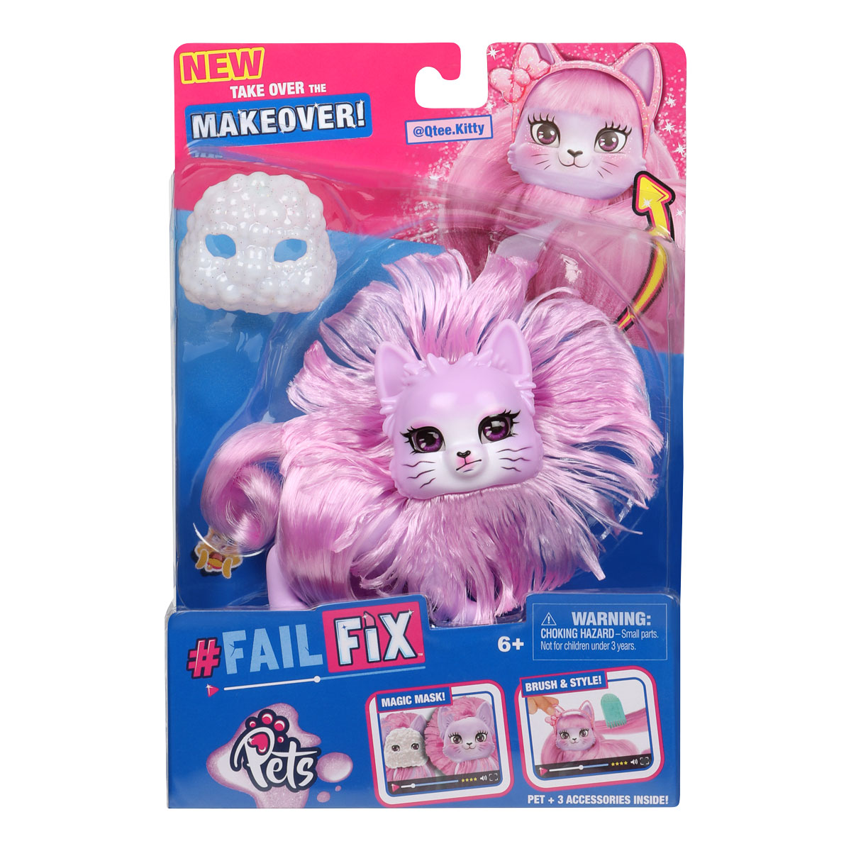 

Игровой набор с питомцем FAILFIX серии "TOTAL Makeover" - КЬЮТИ КИТТИ