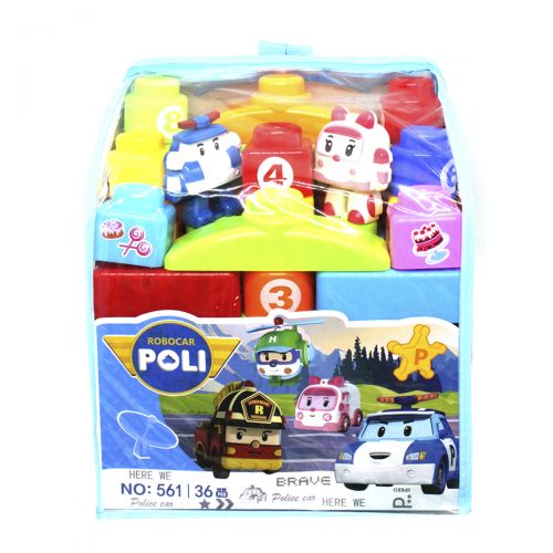 

Конструктор "Robocar Poli", 36 дет.
