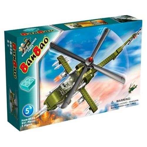 

Конструктор "Вертолет", 231 дет