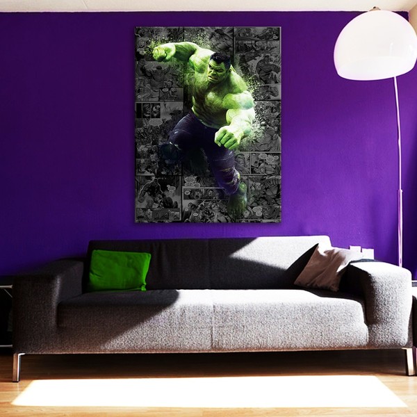 

Картина на холсте Фильмы/сериалы Hulk 90х120 см.