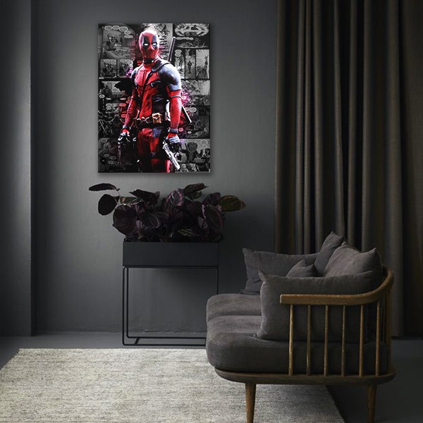 

Картина на холсте Фильмы/сериалы Deadpool 90х120 см.