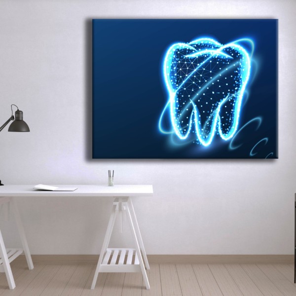 

Картина на холсте Стоматология Tooth Enamel 75х100 см.