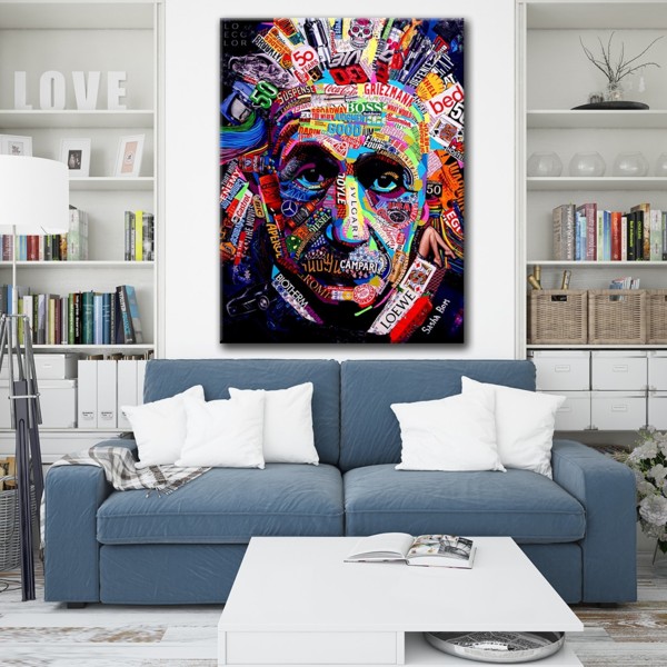 

Картина на холсте Личности Einstein Art 50х65 см.
