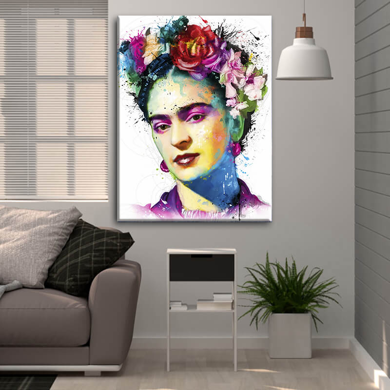 

Картина на холсте Личности Frida Khalo 45х60 см.