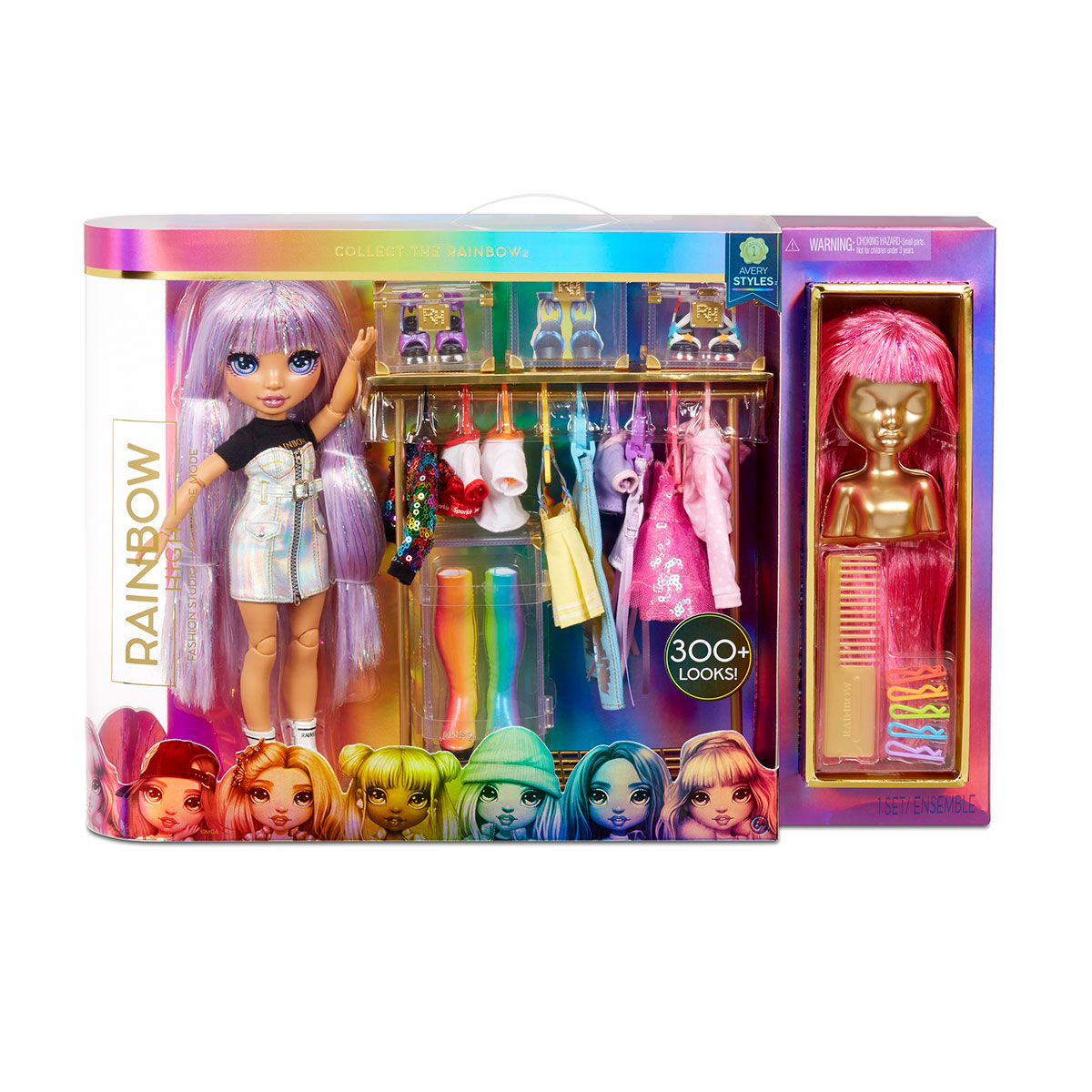 

Игровой набор с куклой RAINBOW HIGH - МОДНАЯ СТУДИЯ (571049)