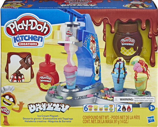 

Набор для творчества с пластилином Play-Doh "Мороженое с глазурью" (E6688)