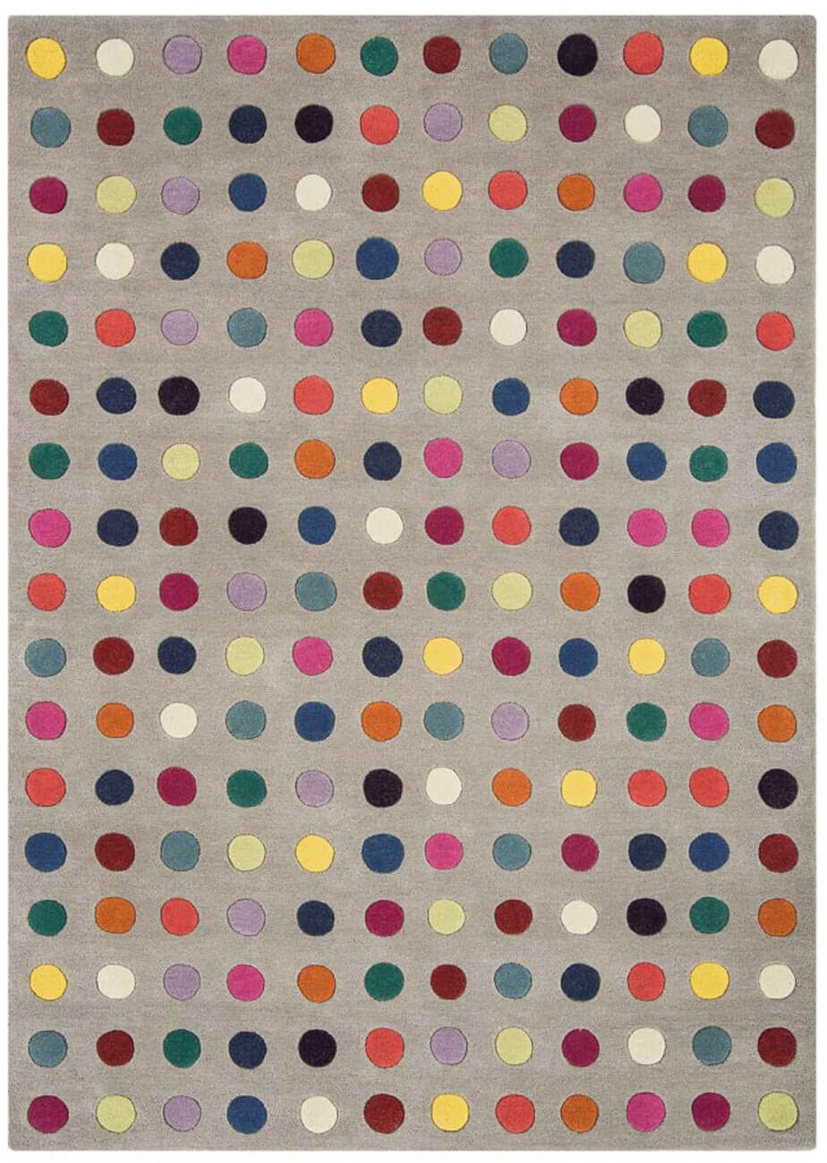 

Ковер Funk Spotty Multi 70х200 см Серый