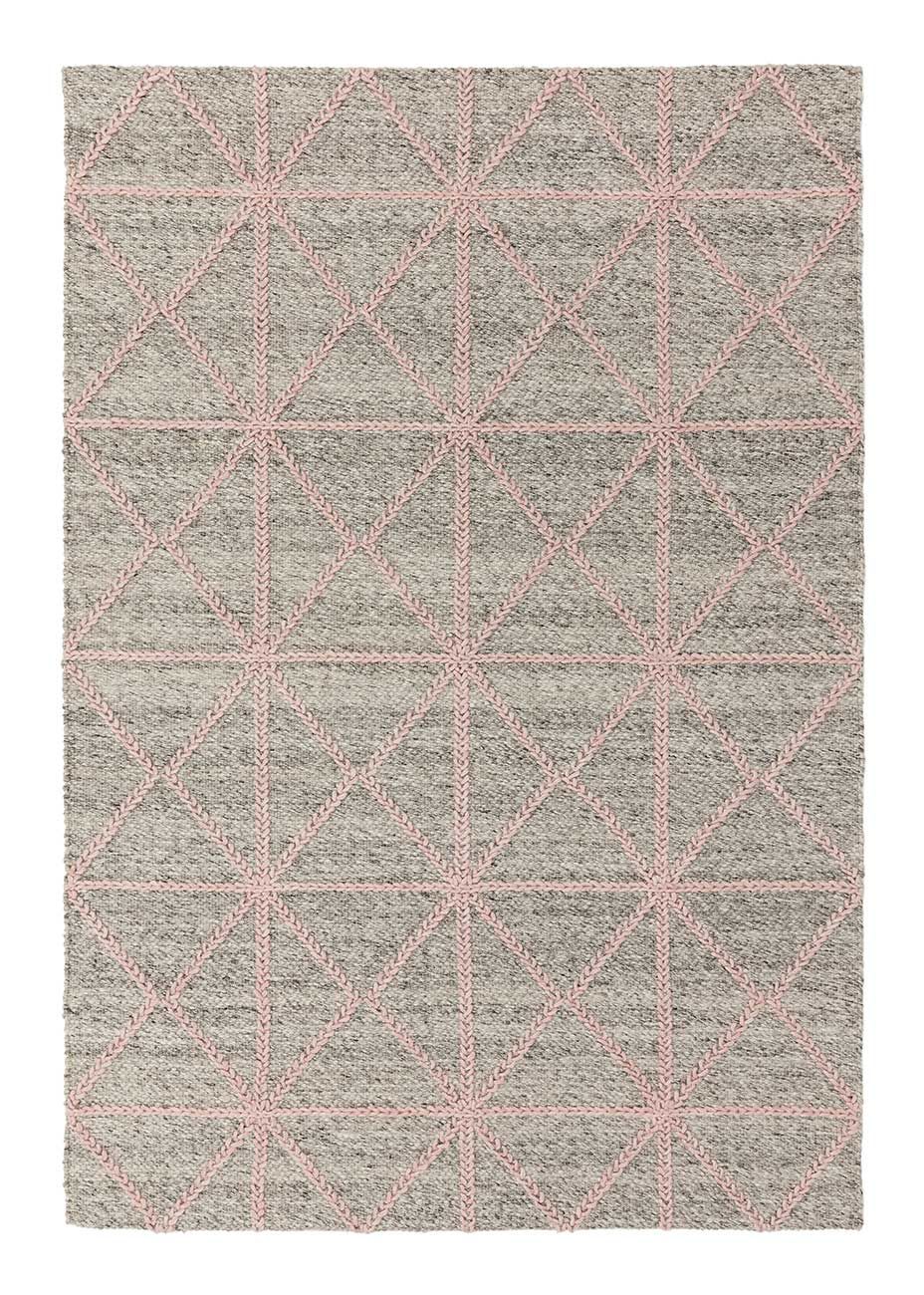 

Ковер Prism Pink 120х170 см серый