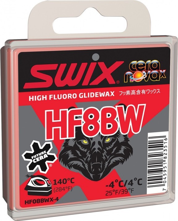 

Высокофтористый парафин Swix, HF8BWX Black W, 40g