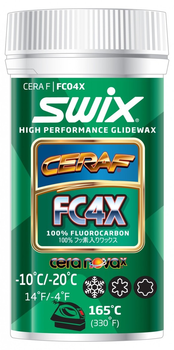 

Порошок с высоким содержанием фтора Swix, FC4X Cera F powder,30g