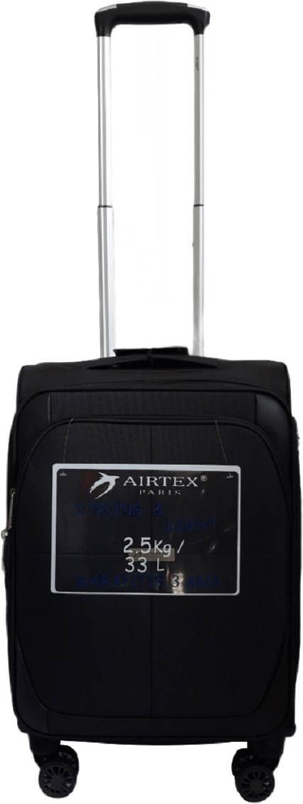 

Чемодан на 4 колесах Airtex 826 Малый Черный (At00045)