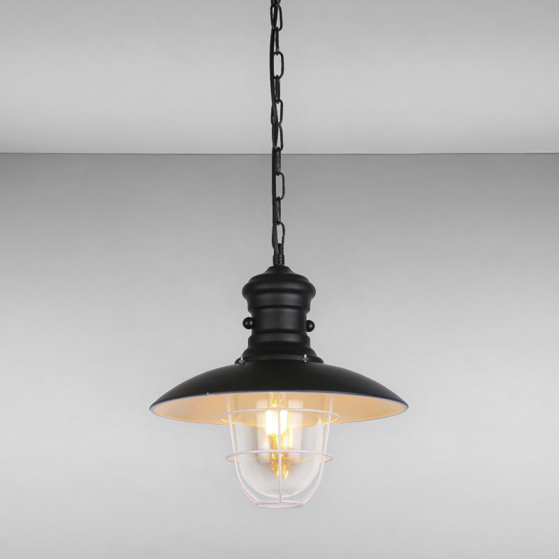 

Люстра подвесная Light House LS-17153-1 BK черная