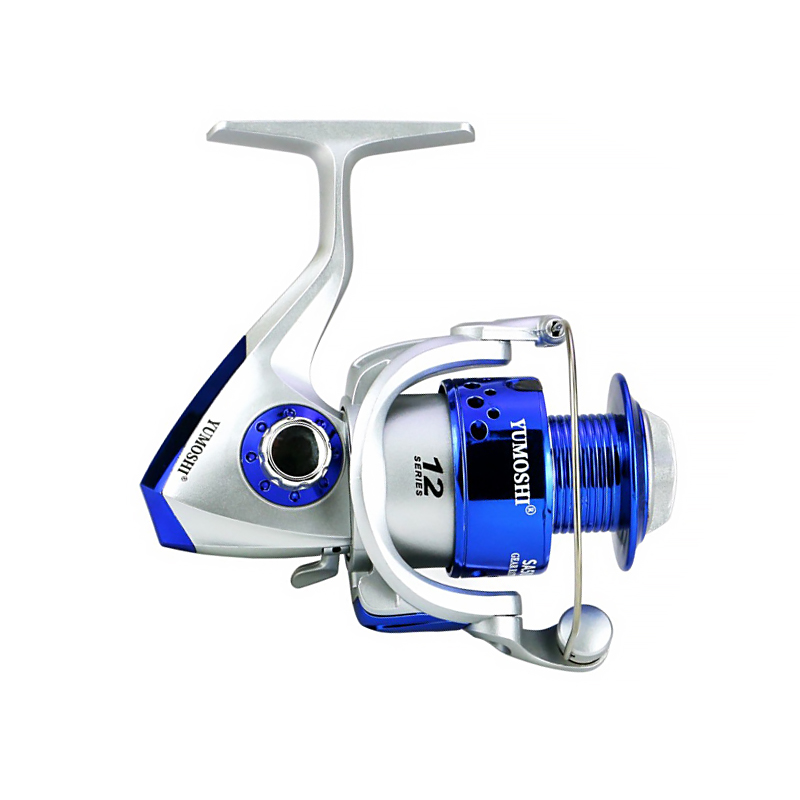 

Катушка безынерционная Yumoshi SA 3000 Silver-Blue для спиннинга
