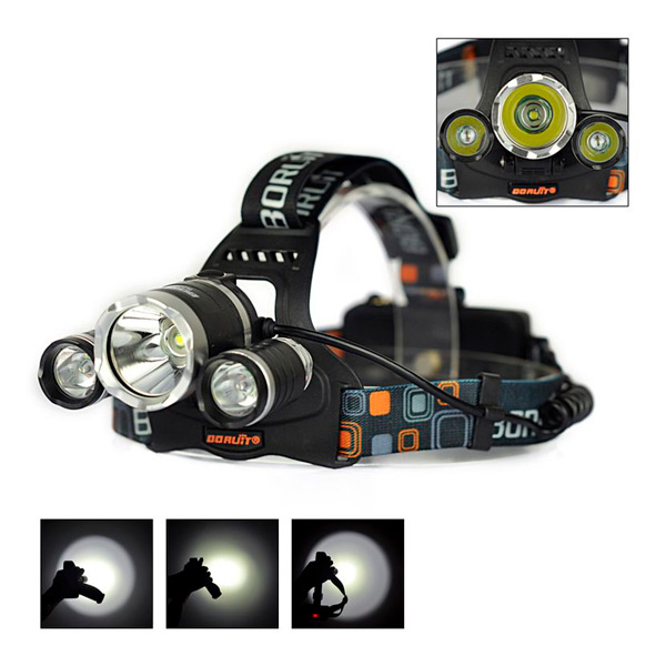 

Налобный фонарь High Power Headlamp 3xT6: