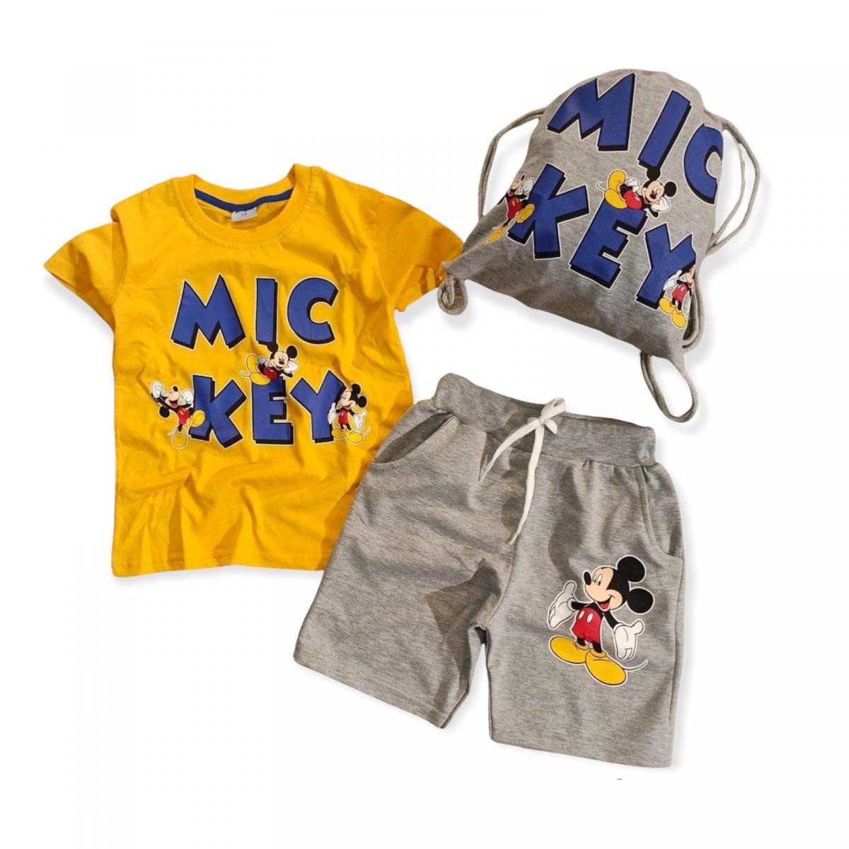 

Комплект (футболка, шорты, сумка) Mickey Mouse (Микки 128 Маус)см Разноцвет TRW568253