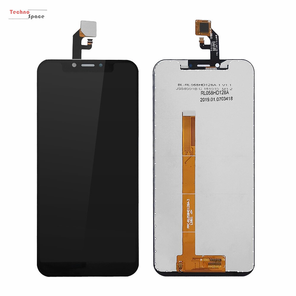 

Дисплей (экран) для Leagoo S9, с тачскрином, черный High Copy