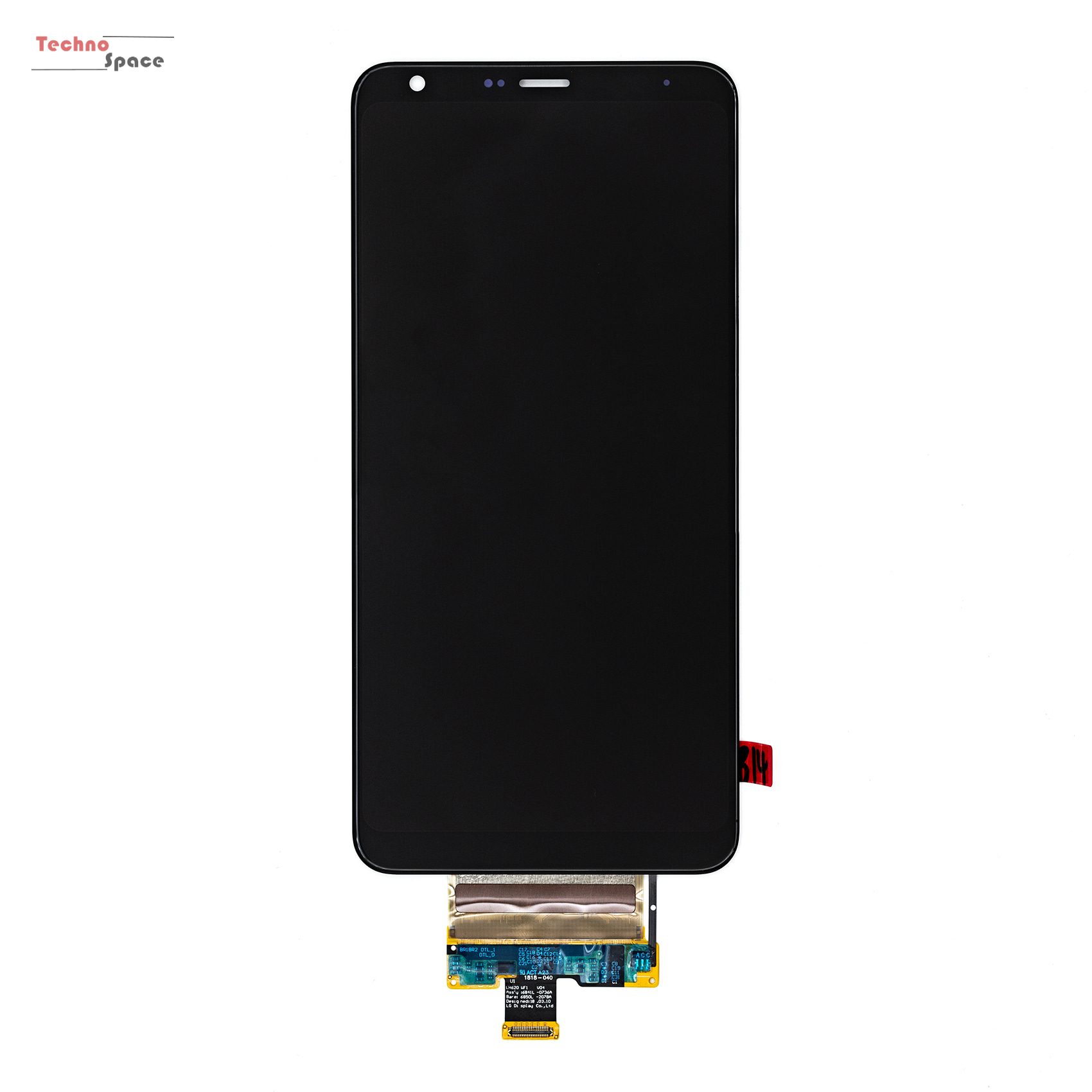 

Дисплей (экран) для LG Q720 Stylo 5 (2019), с тачскрином и рамкой, черный High Copy