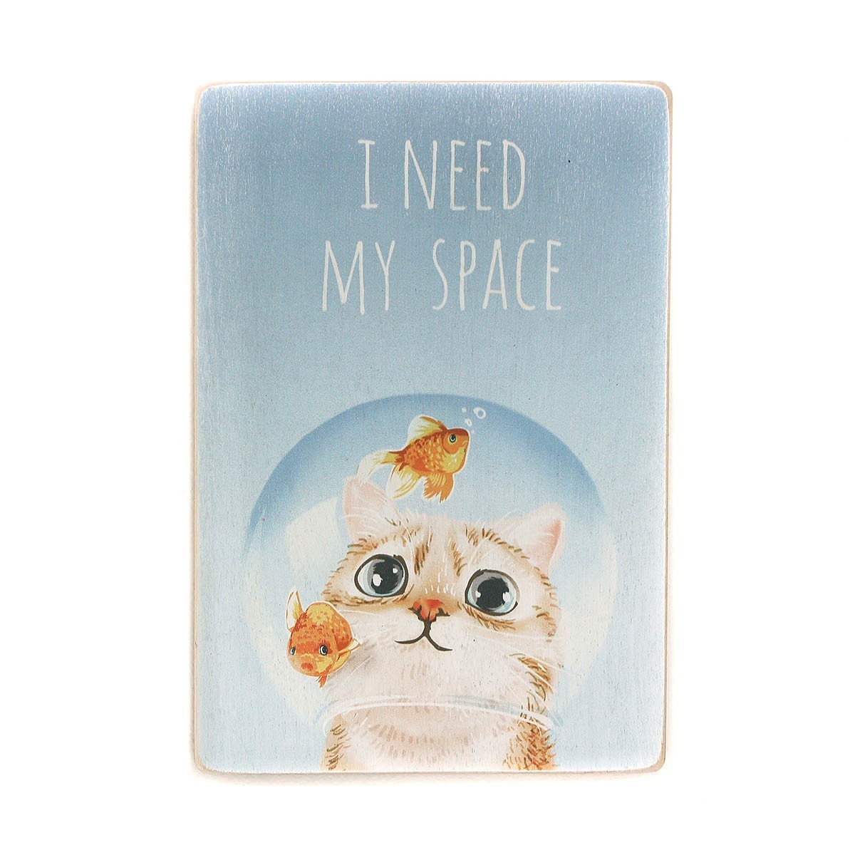 

Деревянный постер Wood Posters "I need my space" (A1 формат, фанера)