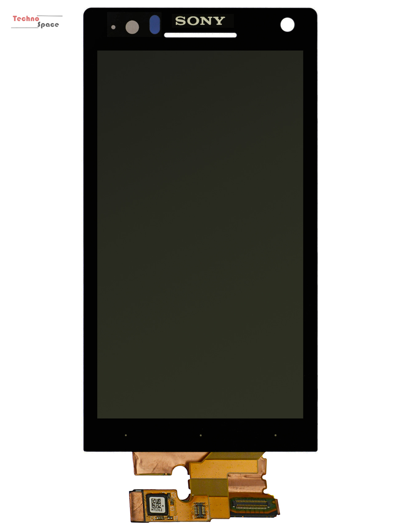 

Дисплей (экран) для Sony LT26i Xperia S, с тачскрином, черный High Copy