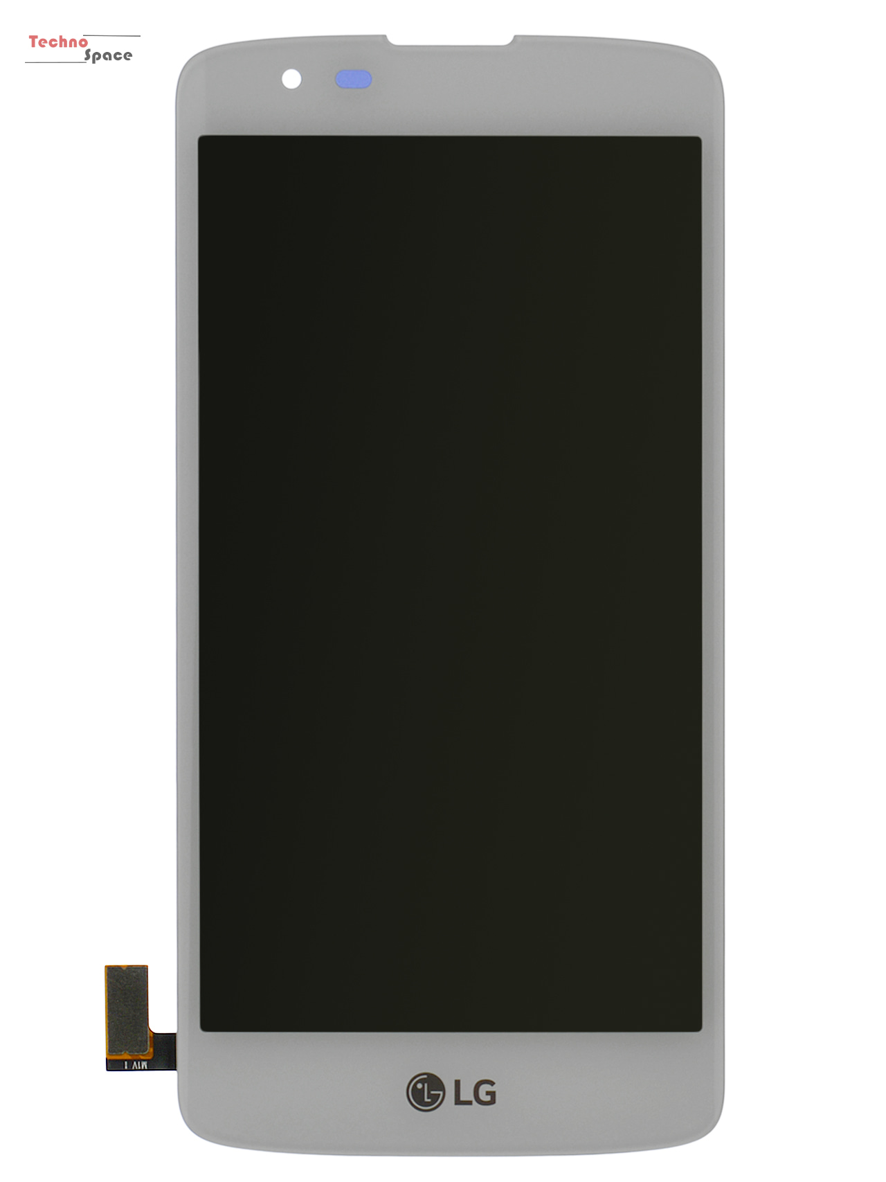 

Дисплей (экран) для LG K350E K8, с тачскрином, белый High Copy