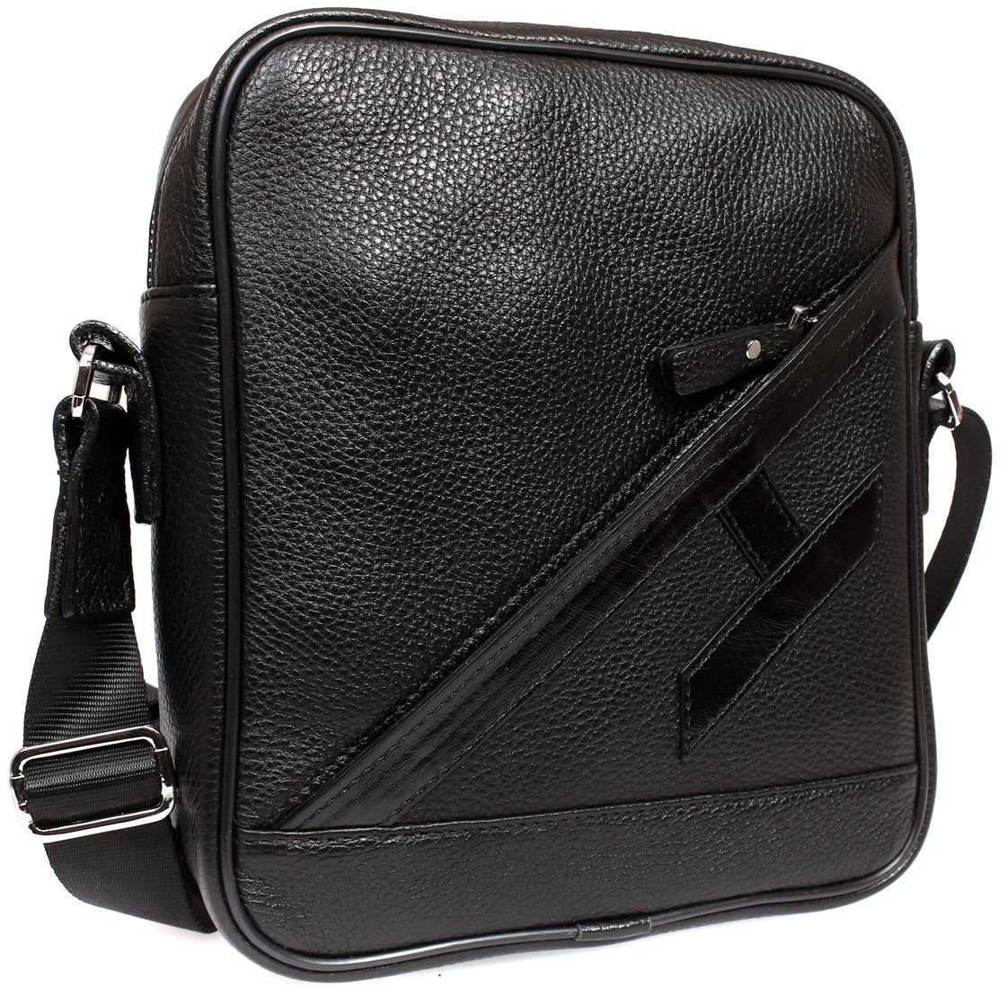 

Оригинальная кожаная сумка Diamond av-4-5225 Черная