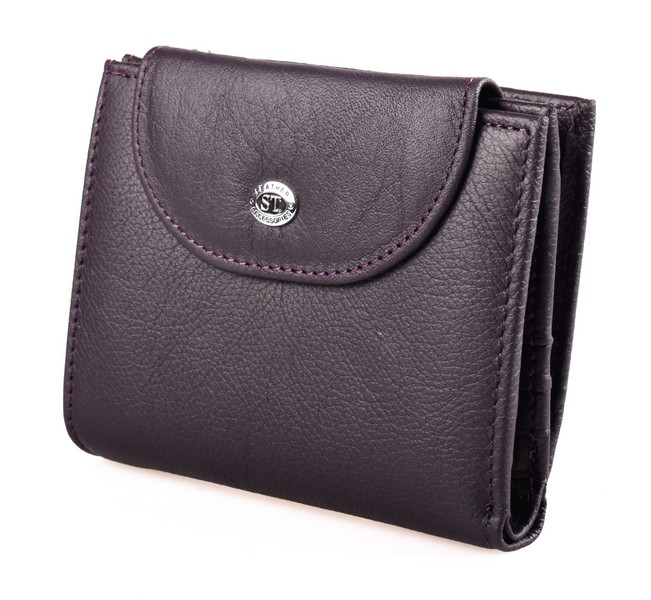 

Женский кожаный кошелек ST Leather 98476 Фиолетовый