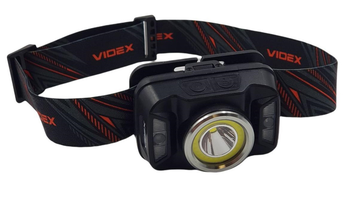 

Фонарь налобный сенсорный Videx VLF-H035C, 410Lm, 5000K