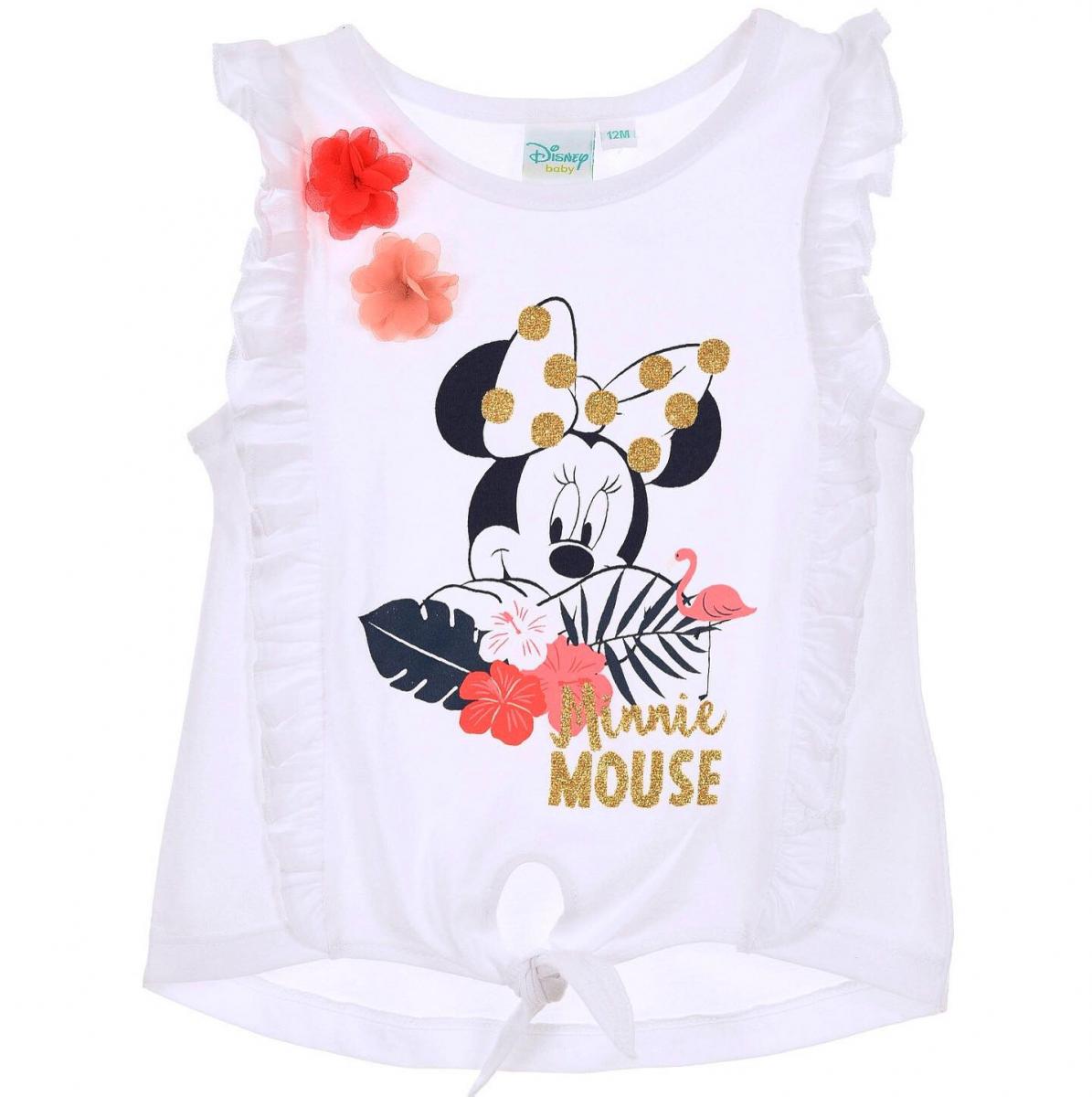 

Футболка Disney Minnie Mouse (Минни Маус) 074 см Белый SE01241