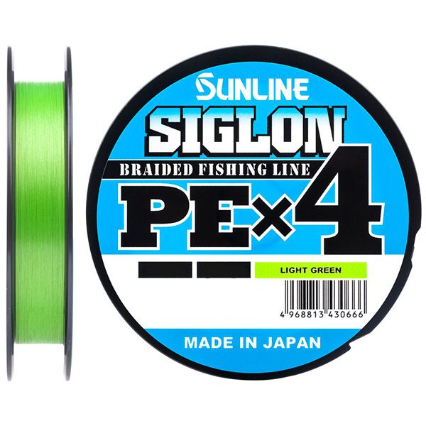 

Шнур Sunline Siglon PE х4 (салат.) 300м 0.242мм 15,5кг/35lb (1658-09-43)