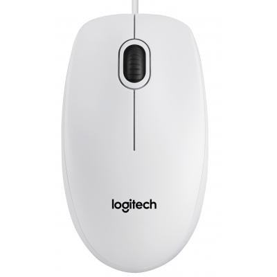 

Компъютерная мышь Logitech B100 White (910-003360)