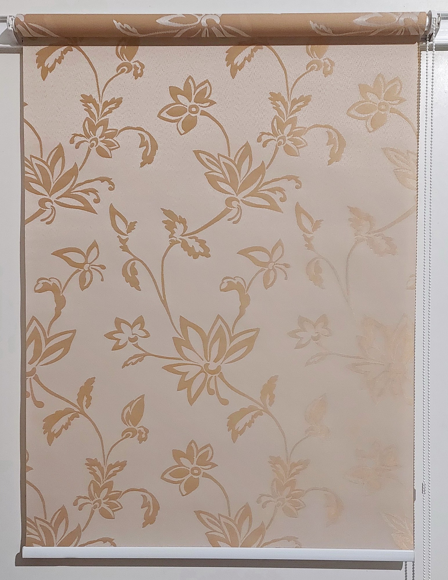 

Рулонная штора Miranda Флаверс 145*150 см Персик L-2279