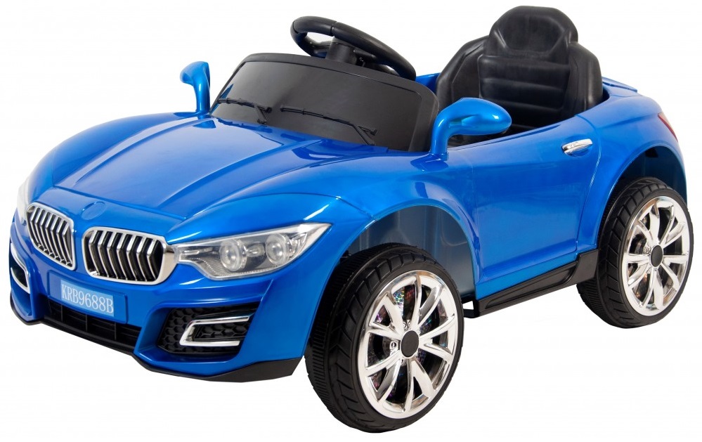 

Дитячий електромобіль Siker Cars 688B синій (42300120)