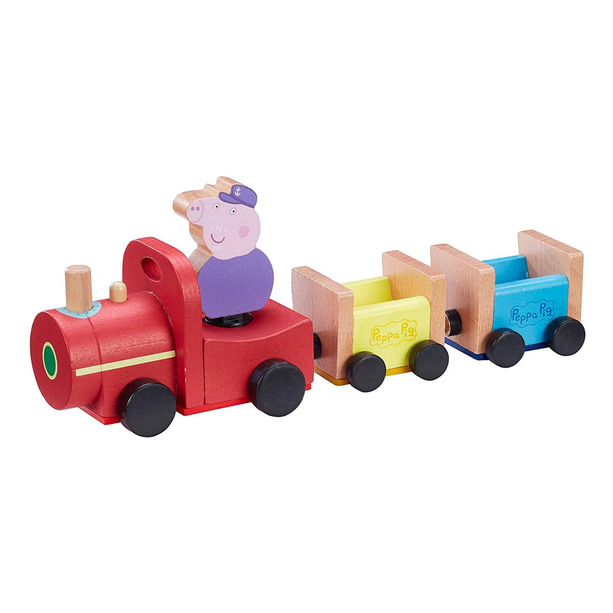 

Деревянный игровой набор Peppa - Паровозик дедушки Пеппы Peppa Pig 07210