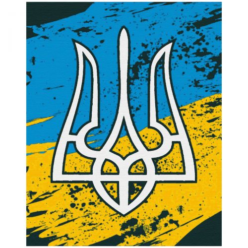 

Картина по номерам MIC Малий герб України [RB-0547]