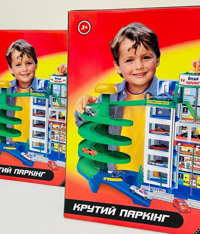 

Детская парковка – 6 этажей. 4 машинки в комплекте! Подарок мальчику на день рождения. Отличный подарок - детский паркинг