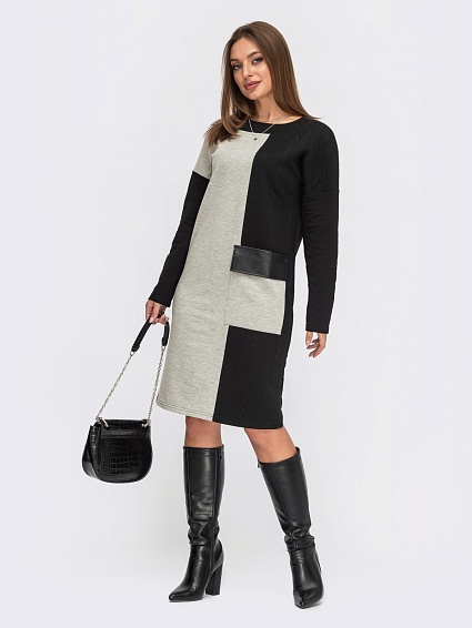 

Платье Maximoda ЕМО617536  серый, Платье Maximoda ЕМО617536 48-50 серый