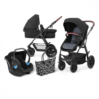 

Универсальная коляска 3 в 1 Kinderkraft Xmoov Black (KKWXMOVBLK3000)