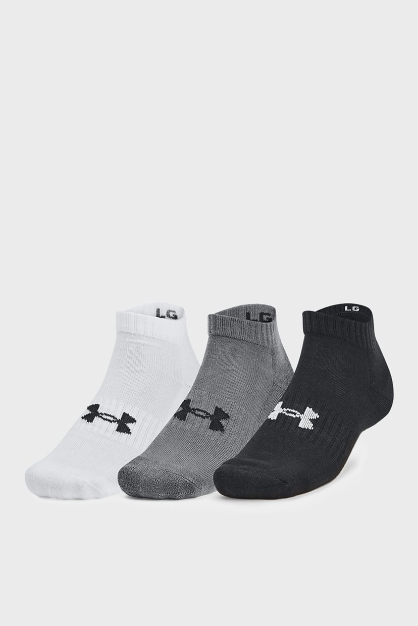 

Носки (3 пары) UA Core Low Cut 3pk Under Armour LG 1361574-003