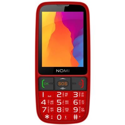 

Мобильный телефон Nomi i281+ New Red