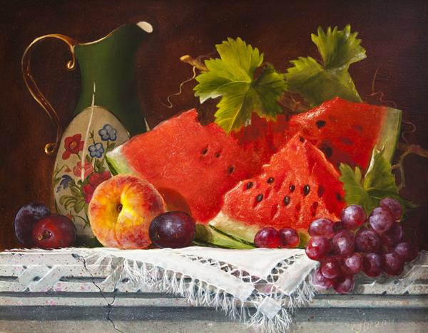 

Картина Арт-Холст Арбуз №3862 (110x80см)